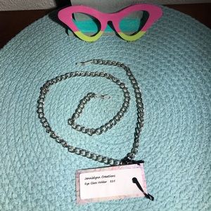 Handmade eyeglass accessory
